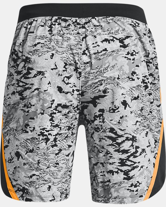 Men's UA Launch 7'' Reflective Shorts, Black, pdpMainDesktop image number 6